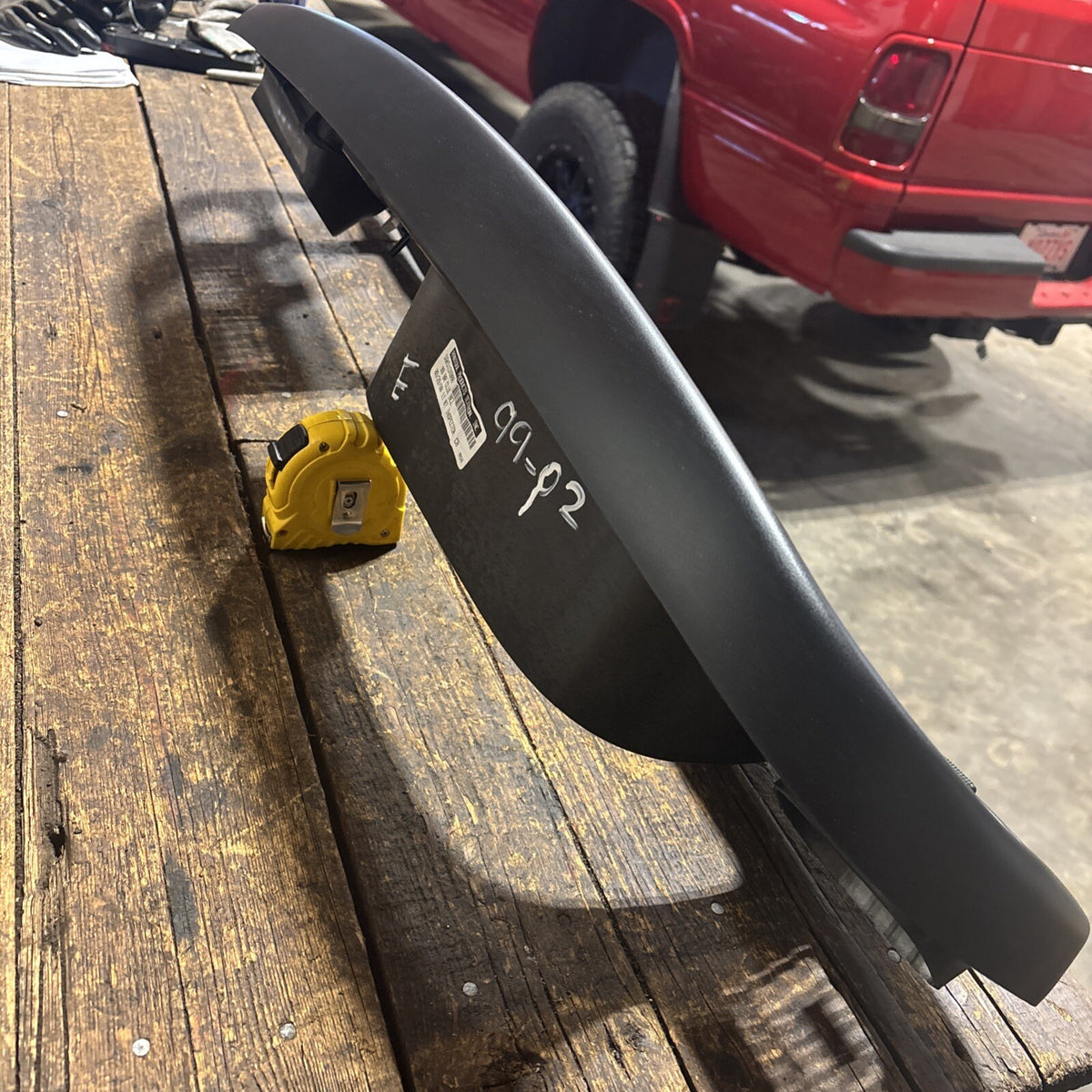 1999-2002 DODGE RAM 2500 3500 GAUGE DASH BEZEL RADIO SURROUND  