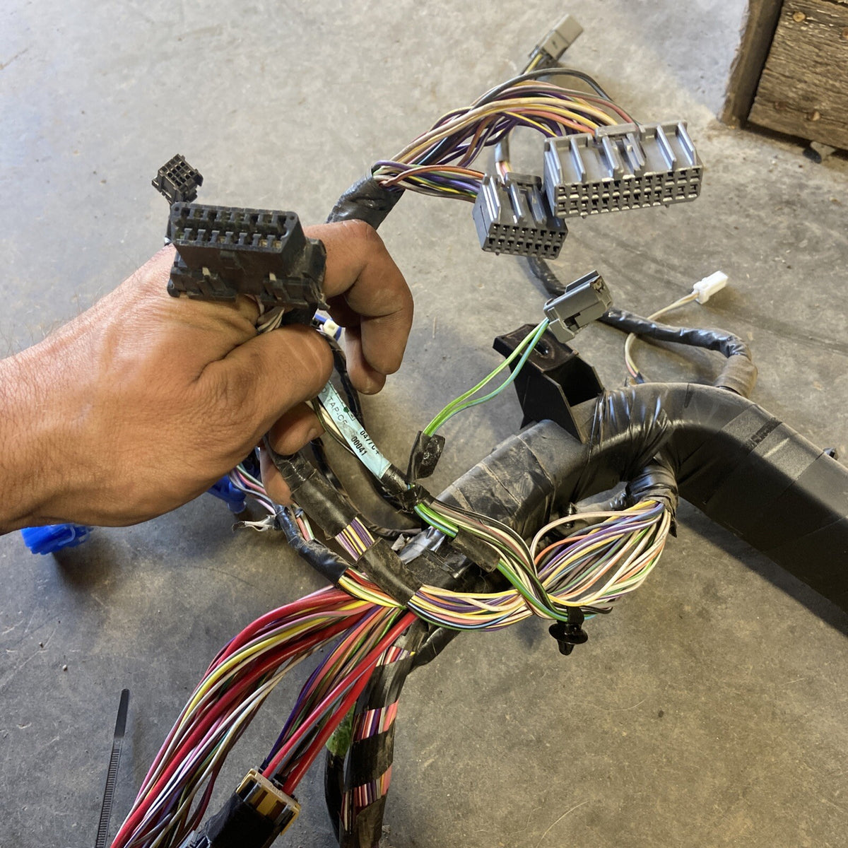 2005 DODGE RAM 2500 3500 CUMMINS AUTOMATIC HEATED SEATS DASH HARNESS 56051215AB 