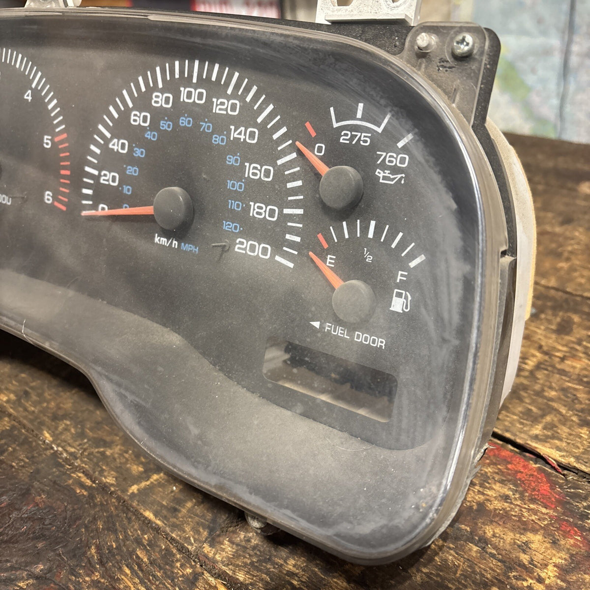 2000 DODGE RAM 1500 2500 GAS INSTRUMENT GAUGE CLUSTER Unknown KMS 56045683AD