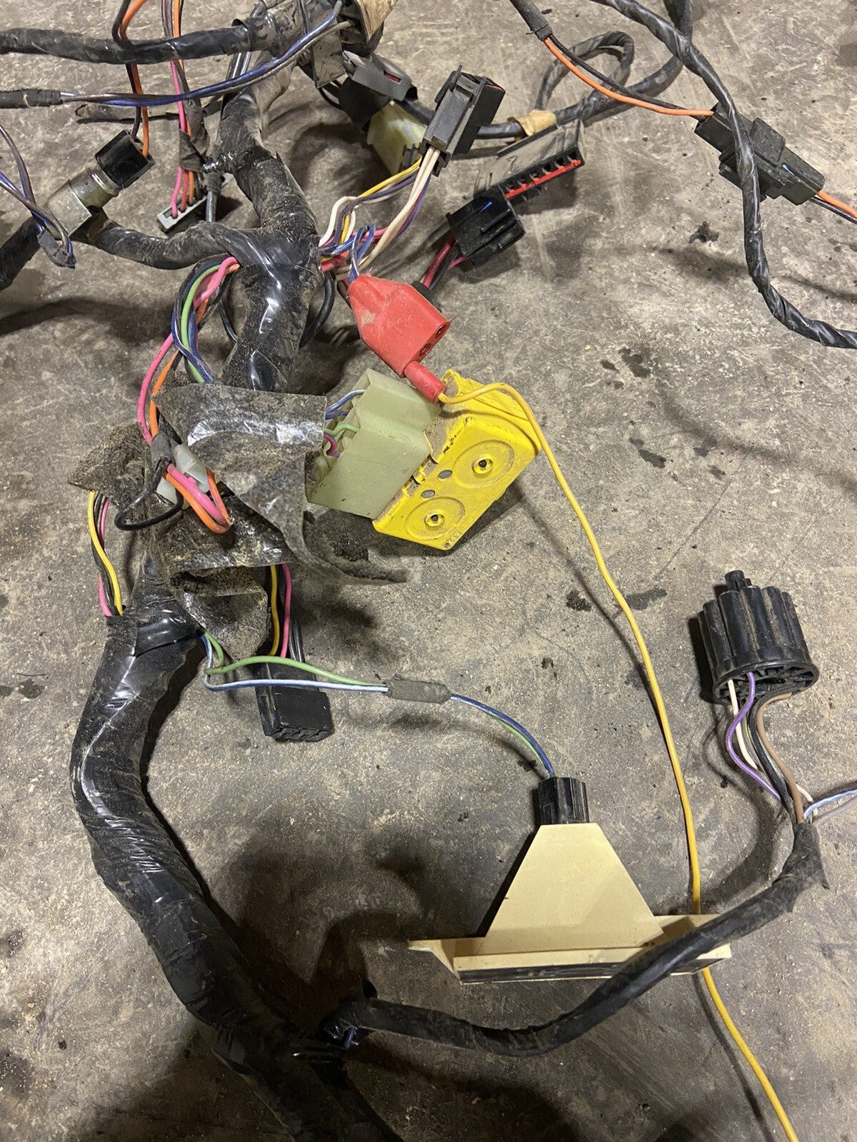 1989 DODGE RAM 250 350 CUMMINS DASH WIRING HARNESS PN 4372783