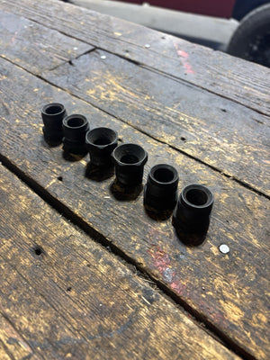 OEM SET OF INJECTOR HOLD DOWN NUTS 1989-1991  Non Ic 5.9L 12V DODGE RAM CUMMINS