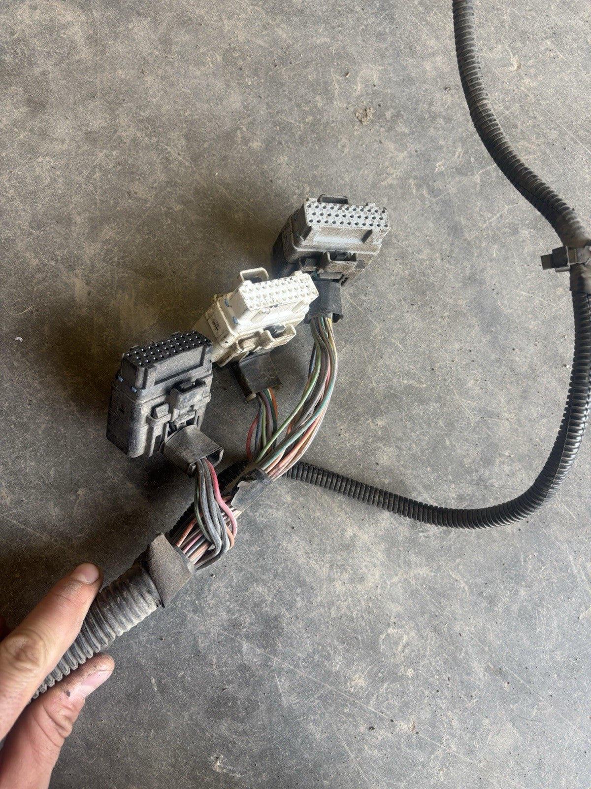 2000 DODGE RAM 2500 3500 5.9L CUMMINS AUTO PCM TRANSMISSION HARNESS 56045320AD