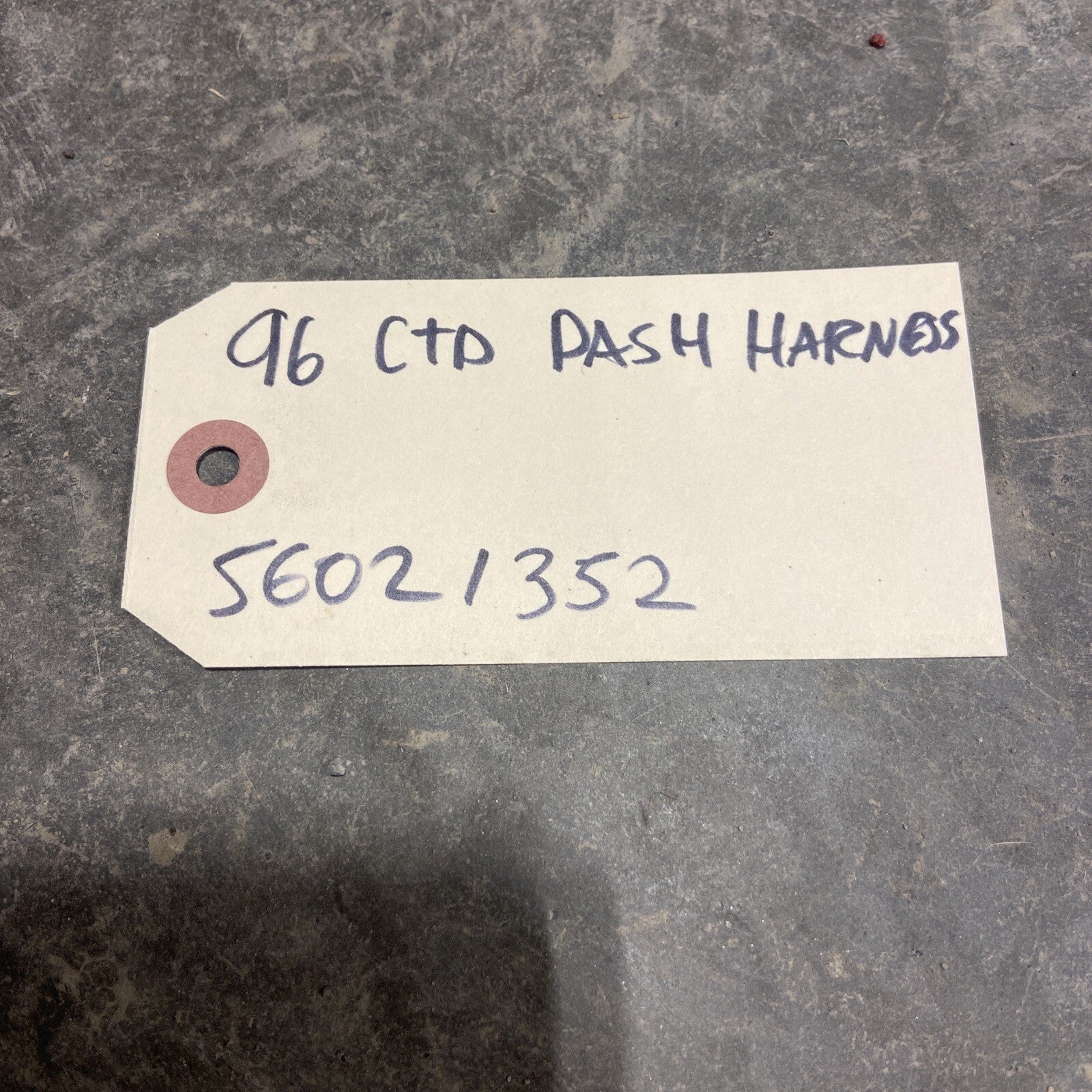 1996 DODGE RAM 2500 3500 CUMMINS AUTO DASH WIRING HARNESS 56021352