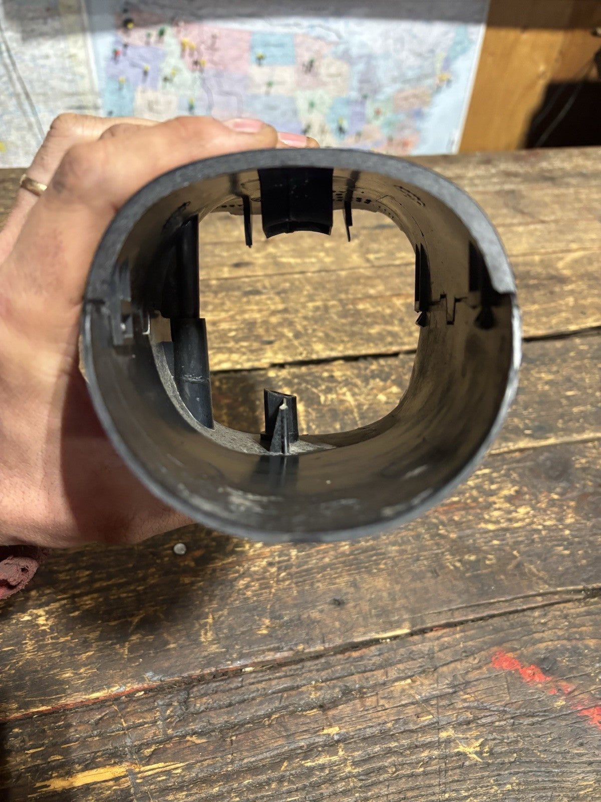 1991 1992 1993 DODGE RAM 250 350 LOWER STEERING COLUMN COVERS MANUAL TRANS