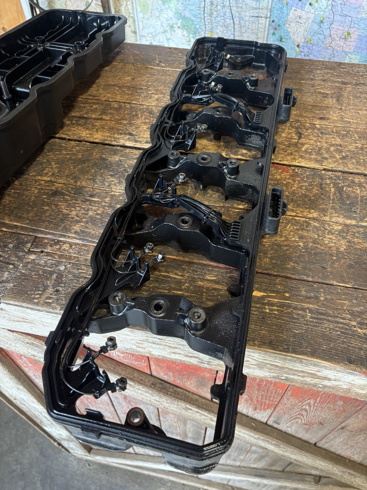 2006 2007 DODGE RAM 2500 3500 5.9L CUMMINS VALVE COVER SET PN 4931453