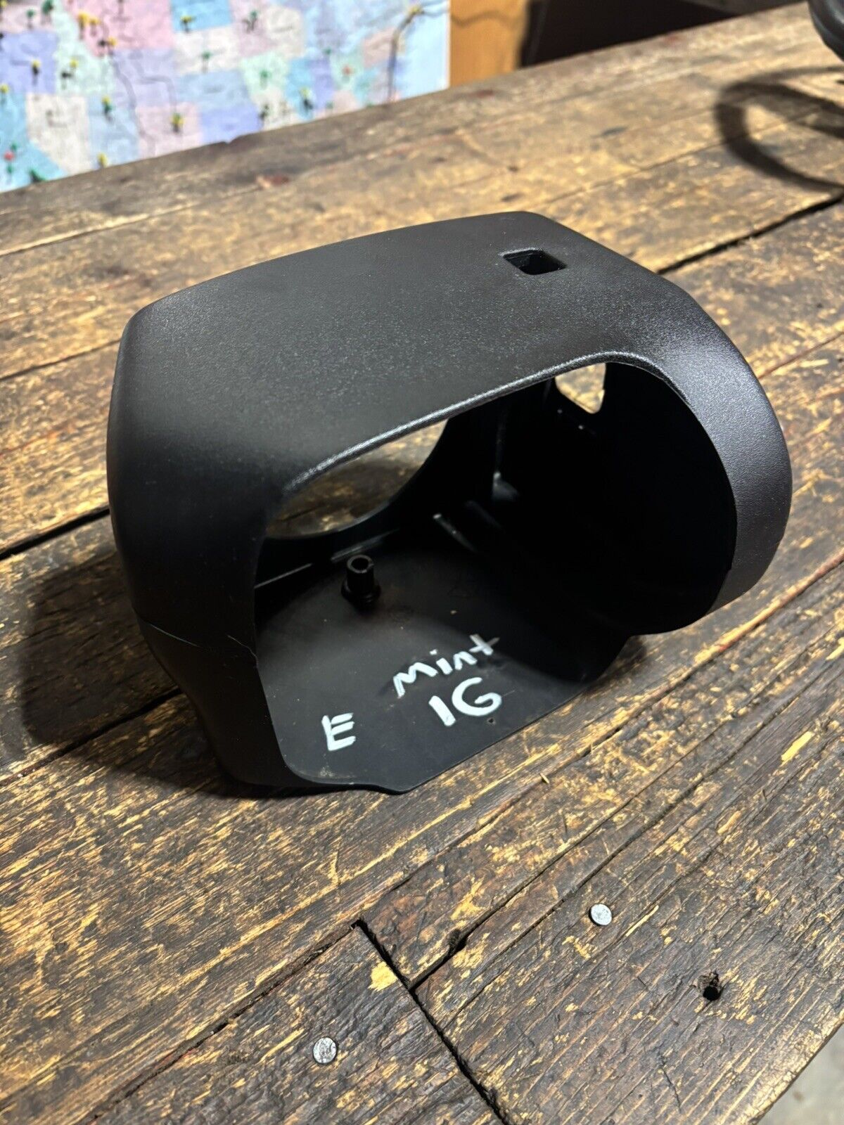 NICE 1991 - 1993 DODGE RAM 250 350 STEERING COLUMN COVER SHROUDS BLACK WITH TILT