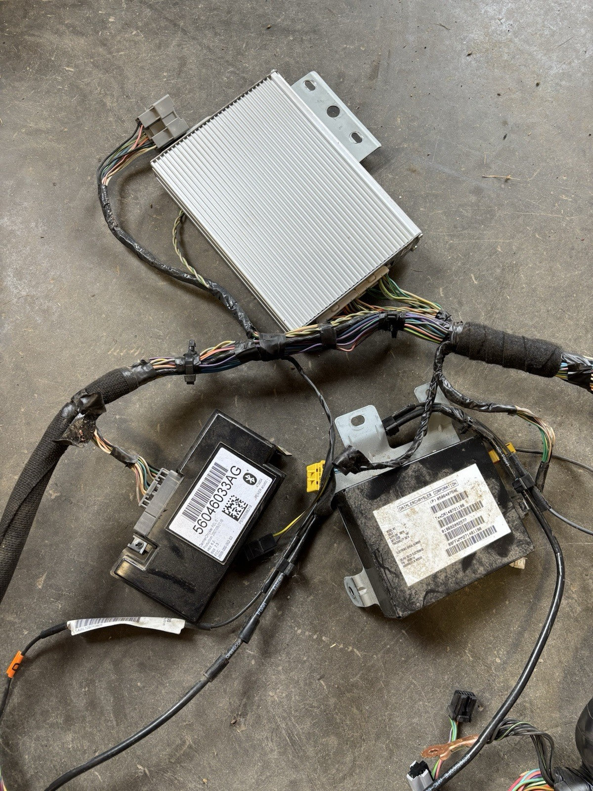 2008 DODGE RAM 2500 3500 CUMMINS DASH WIRING HARNESS LARAMIE G56 56055281AE