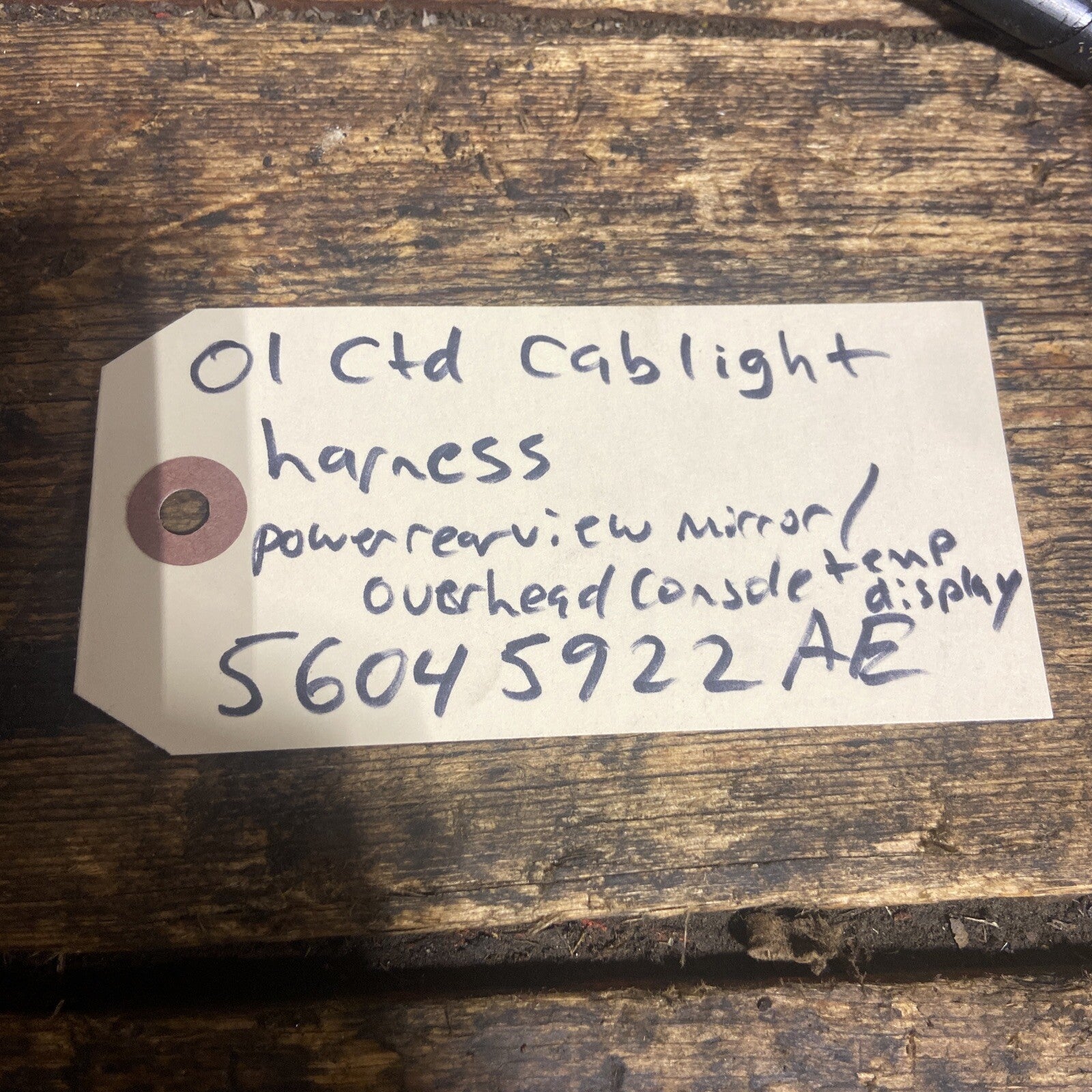 2000 2001 2002 DODGE RAM Laramie Slt CAB CLEARANCE LIGHT WIRE HARNESS 56045922