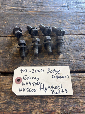 1989 - 2004 DODGE RAM CUMMINS GETRAG NV4500 NV5600 FLYWHEEL BOLTS SET OEM
