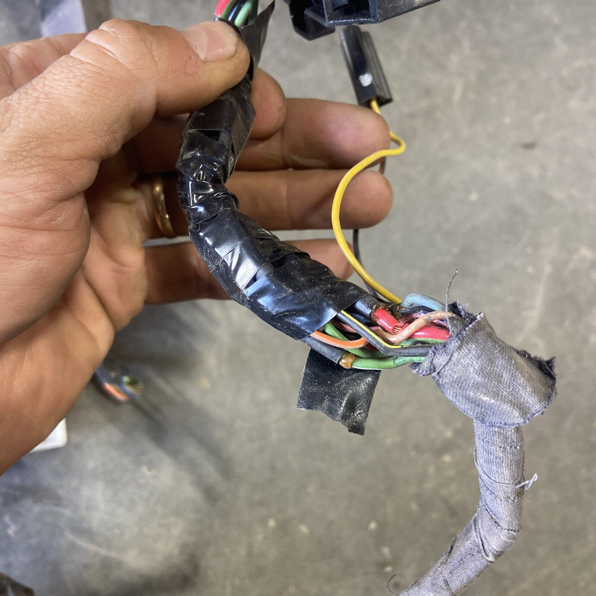 1997 DODGE RAM 2500 3500 CUMMINS MANUAL DASH BASE MODEL WIRING HARNESS 56021700