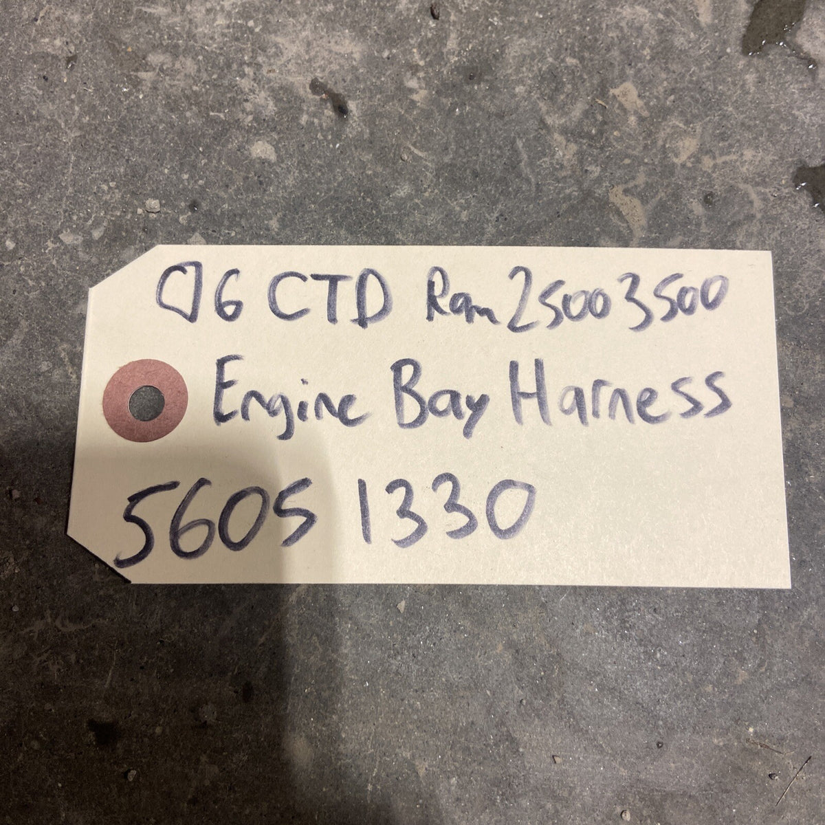 2006 DODGE RAM 2500 3500 CUMMINS ENGINE BAY WIRING HARNESS 56051330AD