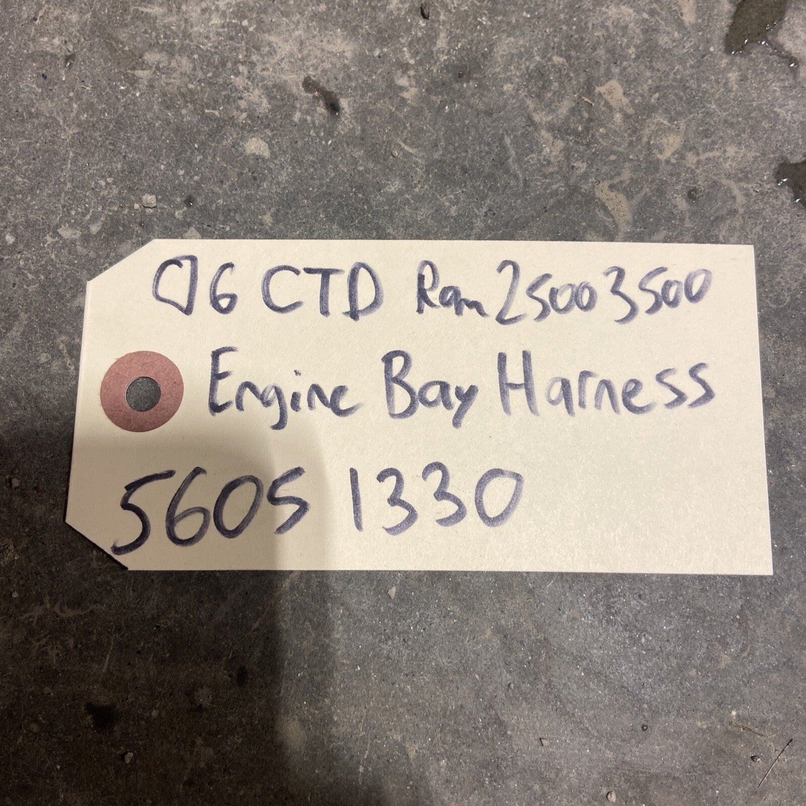 2006 DODGE RAM 2500 3500 CUMMINS ENGINE BAY WIRING HARNESS 56051330AD