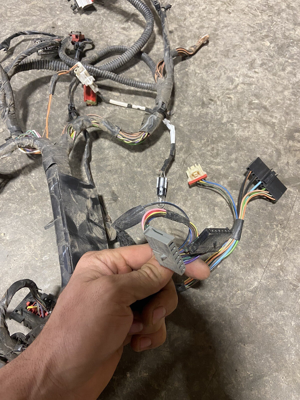 2001 DODGE RAM 2500 3500 CUMMINS MANUAL DASH HARNESS PN 56045365AC