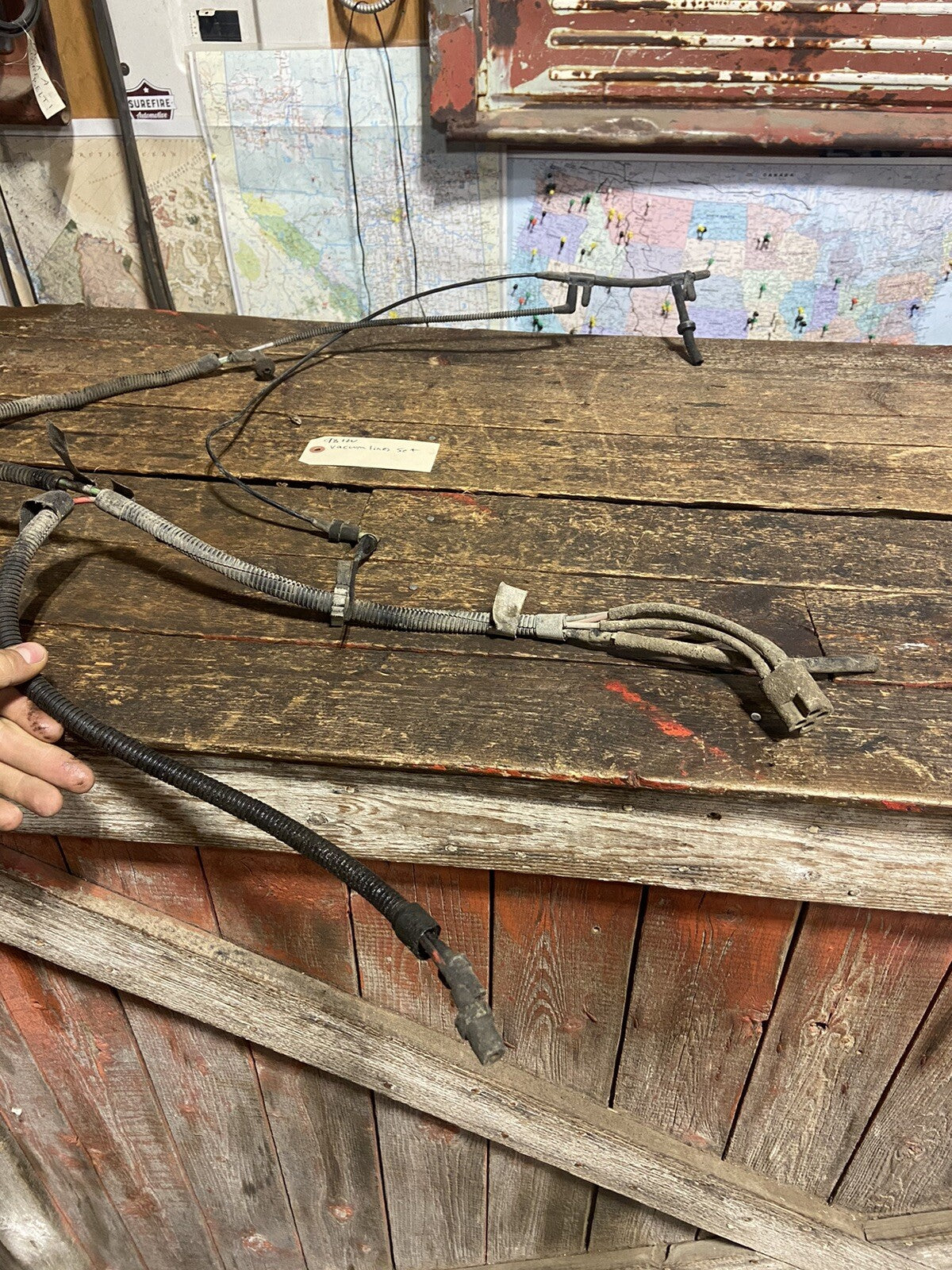 1998 DODGE RAM 2500/3500 5.9l 12v CUMMINS VACUUM AIR LINES SET OEM