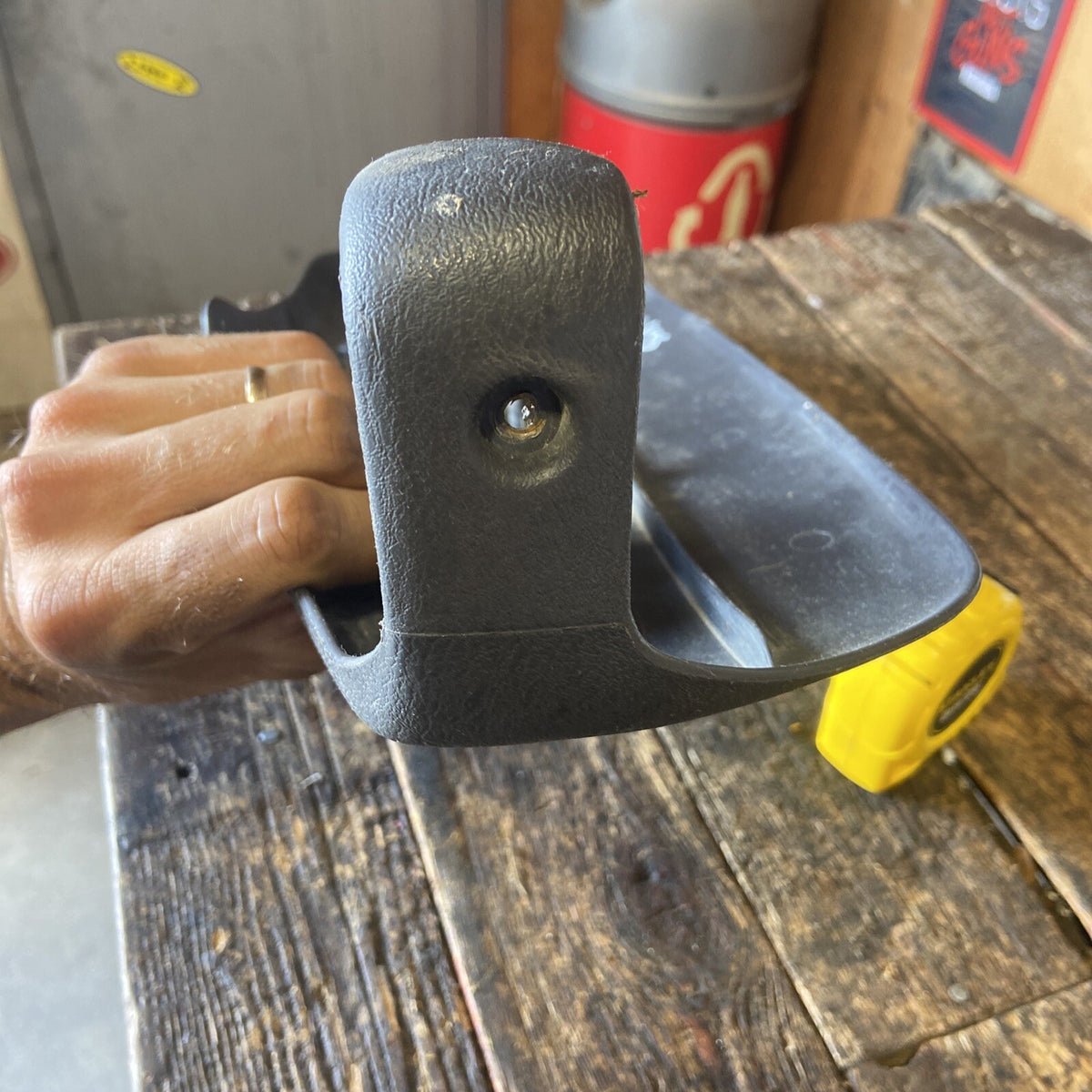 1998-2002 DODGE RAM 1500 2500 3500 DRIVER POWER SEAT SIDE PANEL AGATE DARK GREY