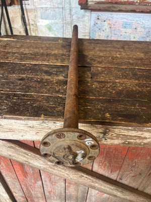 1989 - 1993 DODGE RAM 350 DUALLY REAR AXLE SHAFT 37" INSIDEOF FLANGE CAB CHASSIS