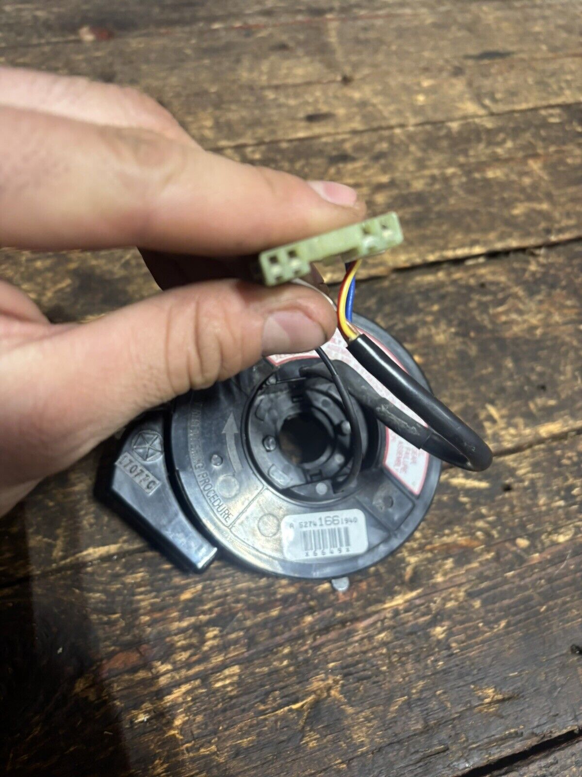 1990 1991 DODGE RAM 250 350 CUMMINS CLOCK SPRING W TILT &amp; CRUISE 17077c