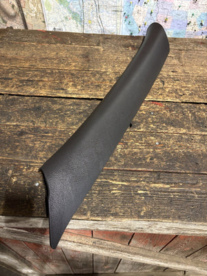 OEM 1998-2002 DODGE RAM TRUCK DRIVER A PILLAR TRIM DARK GREY / CHARCOAL BLACK