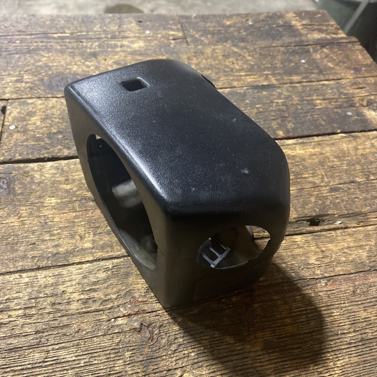 1994-2002 DODGE RAM 2500 3500 STEERING COLUMN COVER SHROUD BLACK NO TILT
