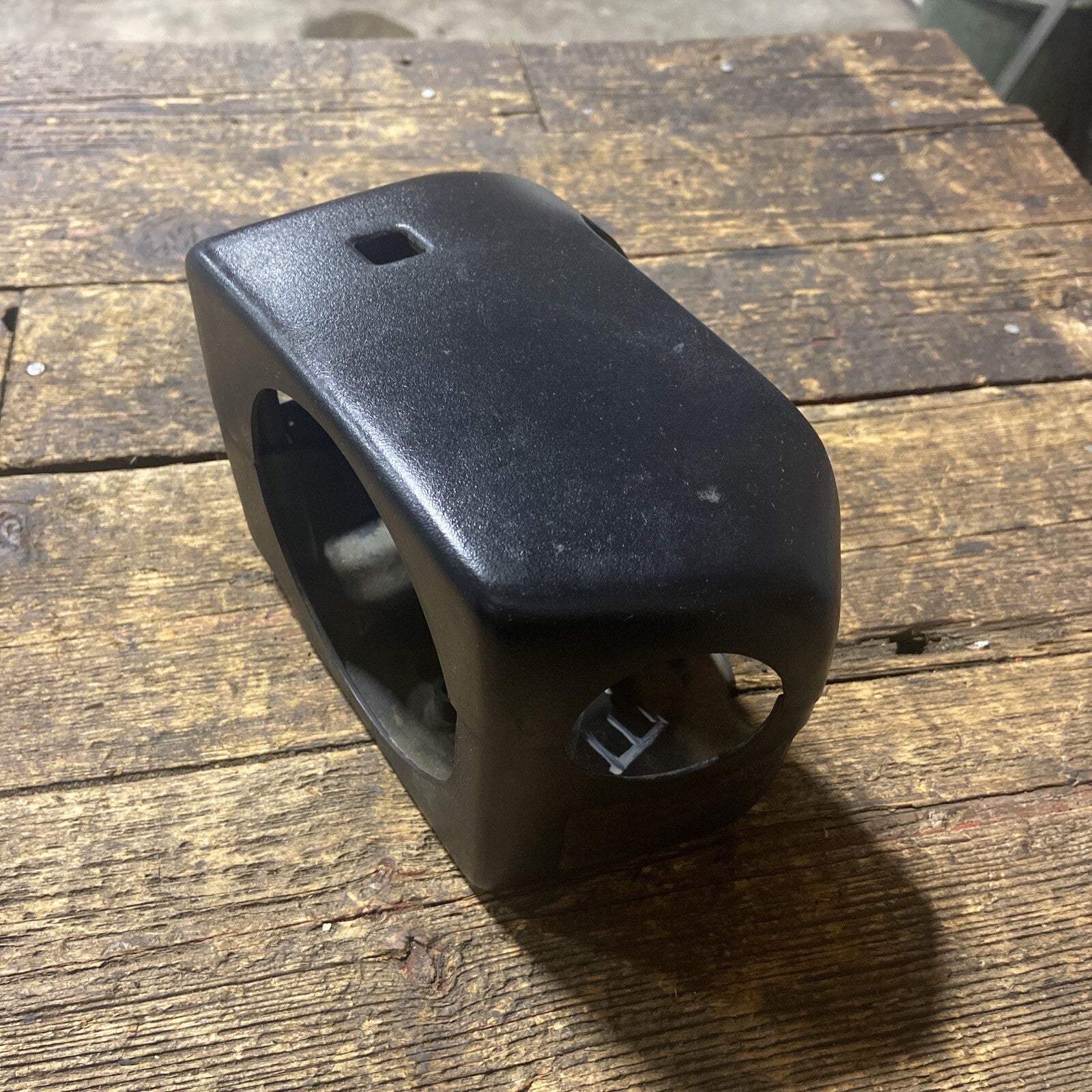 1994-2002 DODGE RAM 2500 3500 STEERING COLUMN COVER SHROUD BLACK NO TILT