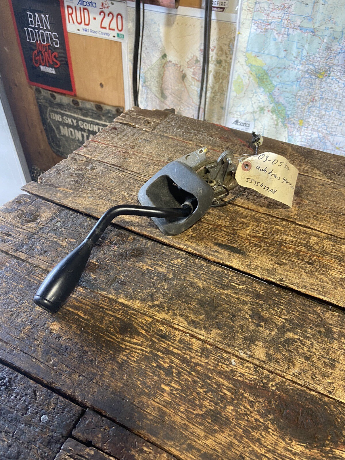 2003 2004 2005 DODGE RAM 2500 3500 CUMMINS AUTOMATIC GEAR SHIFTER HANDLE 