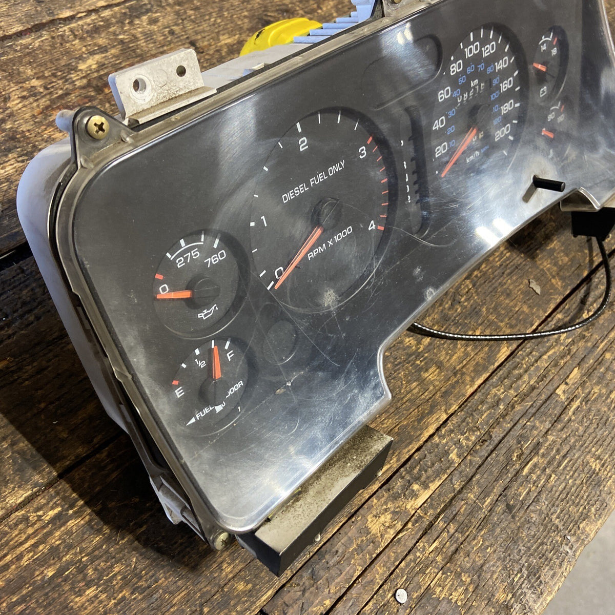 1994 1995 1996 1997 DODGE RAM 2500 3500 DIESEL INSTRUMENT GAUGE CLUSTER 56021725