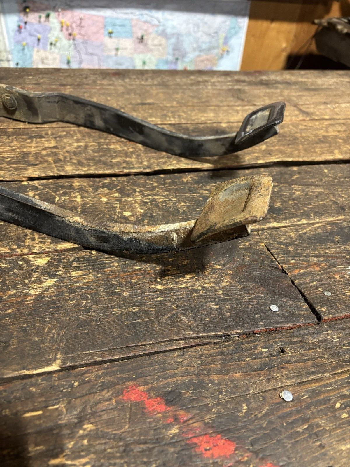 1994-1997 DODGE RAM 1500 2500 3500 CLUTCH &amp; BRAKE PEDAL SET 52009570 / 52078206