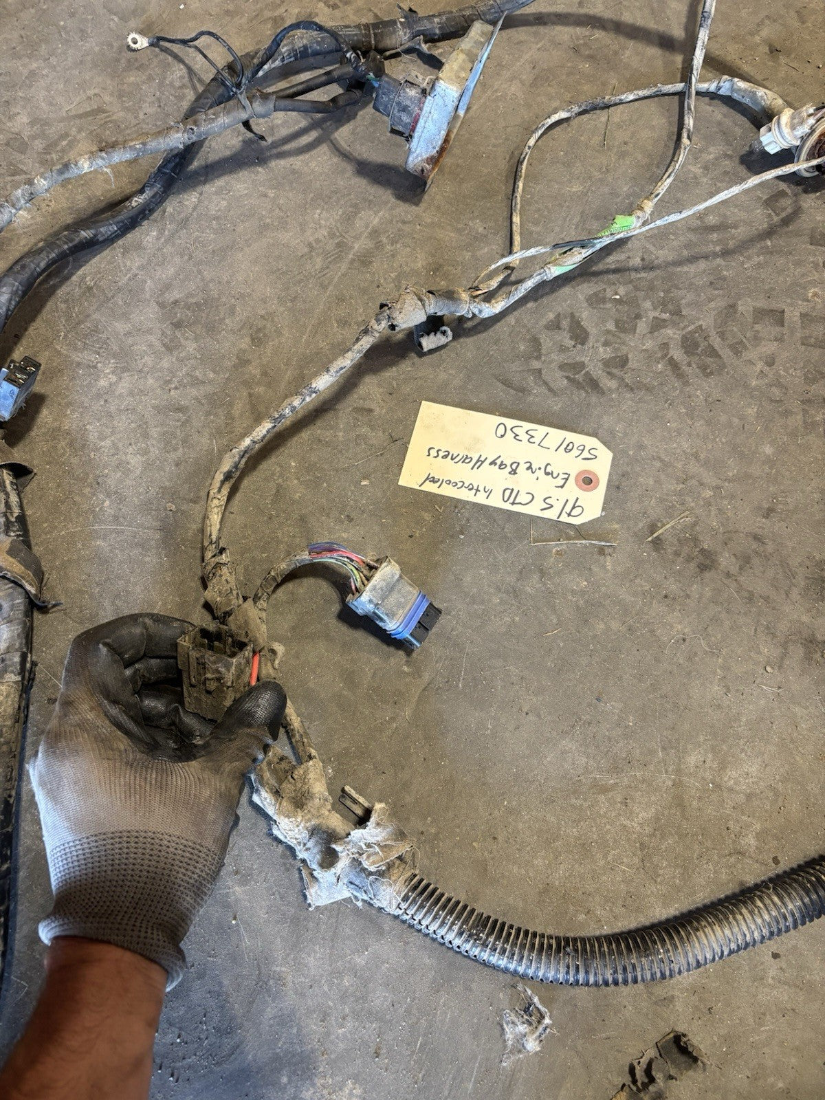 1991 .5 DODGE RAM 250 350 Intercooled CUMMINS ENGINE BAY WIRING HARNESS 56017330