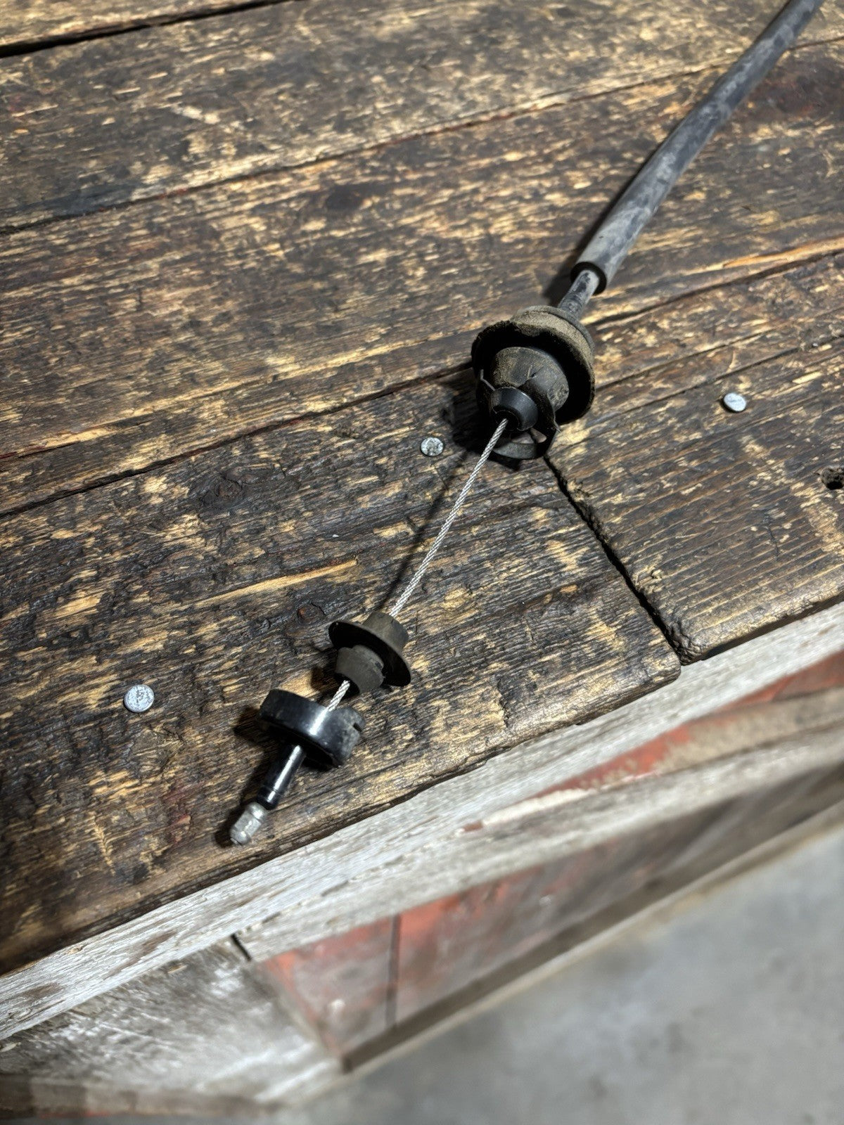 1989 1990 1991 DODGE RAM 250 350 1ST GEN CUMMINS ACCELERATOR THROTTLE CABLE