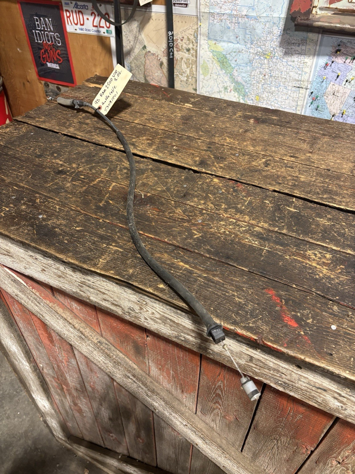 1998 - 2002 DODGE RAM 2500 3500 V10 8.0L THROTTLE ACCELERATOR CABLE 53031501