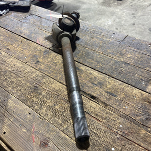 1999-2002 DODGE RAM 2500 3500 DRIVER DRIVERS SIDE FRONT AXLE WITH STUB SHAFT