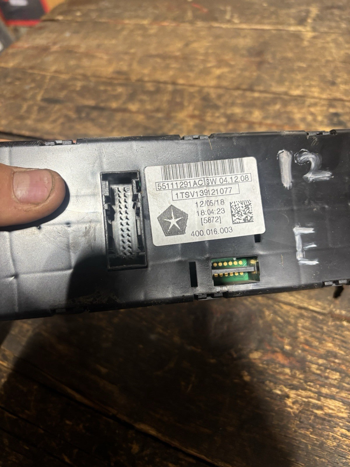 2010 2011 2012 RAM DUAL CLIMATE TEMPERATURE CONTROL 55111291Ac