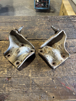 1989-1993 DODGE RAM 250 350 CUMMINS REAR LEAFSPRING SADDLE UBOLT / SHOCK MOUNTS