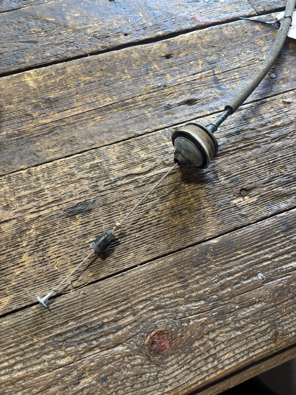 2003 2004 DODGE RAM CUMMINS THROTTLE CABLE TO UNDER BATTERY BOX 52010447AB