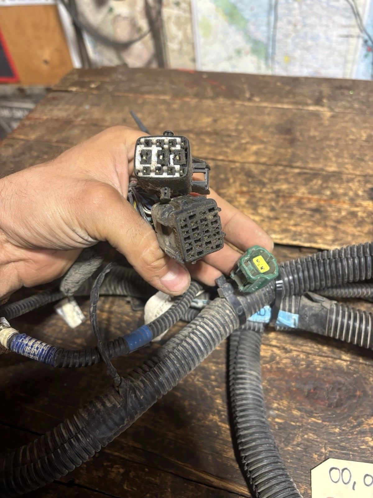 2000 2001 DODGE RAM CUMMINS 5.9 PCM 5/ 6spd TRANSMISSION HARNESS 56045319AD