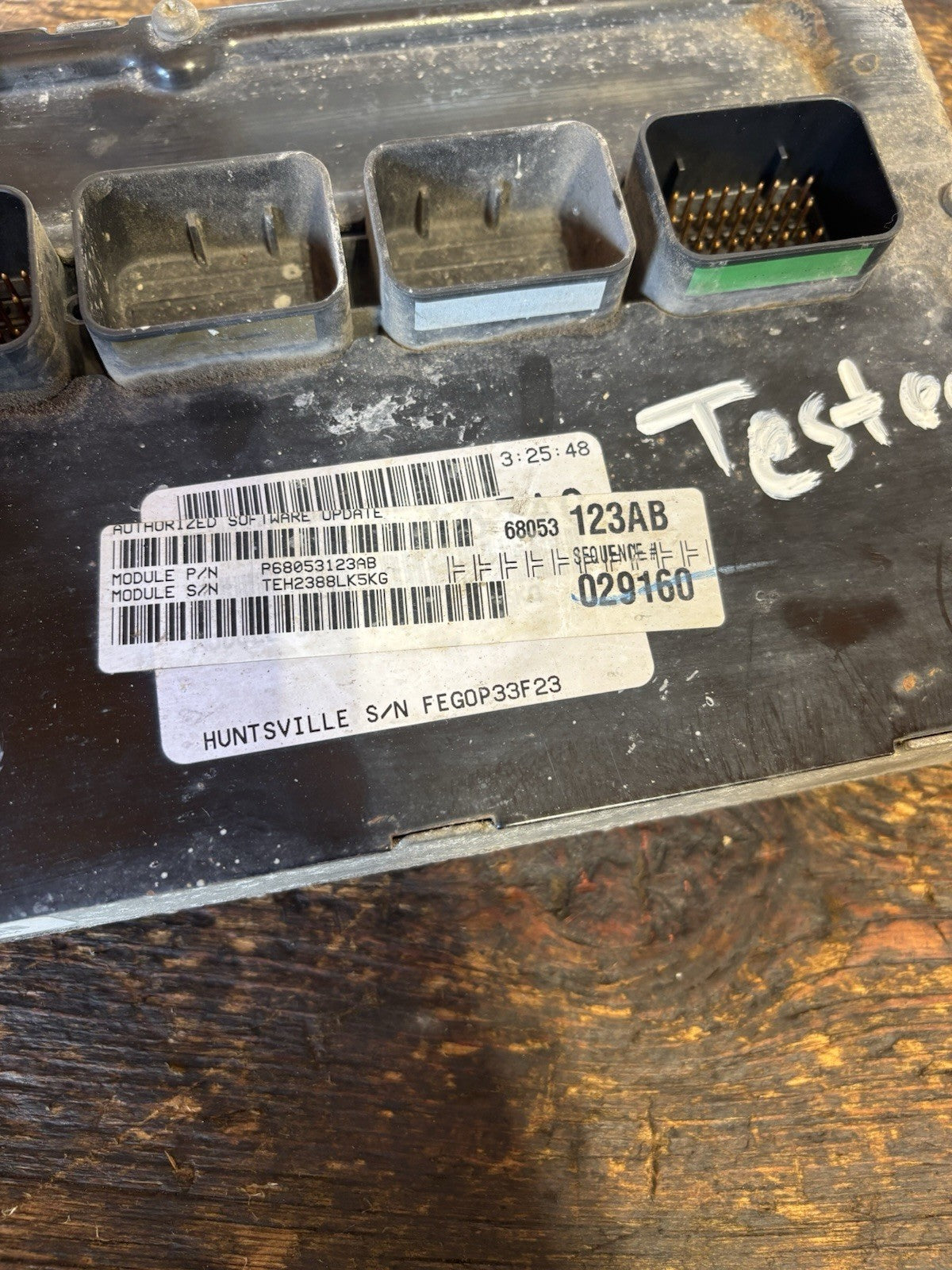 2009 DODGE RAM 2500 3500 6.7L CUMMINS TCM PCM P 68053123 Ab