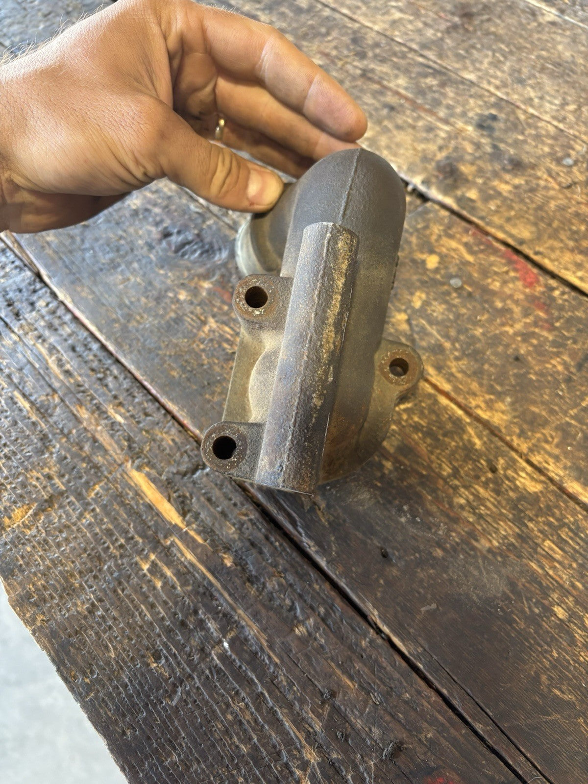 1991.5 - 1993 DODGE RAM 2500 3500 5.9L 12V CUMMINS THERMOSTAT HOUSING 3920353