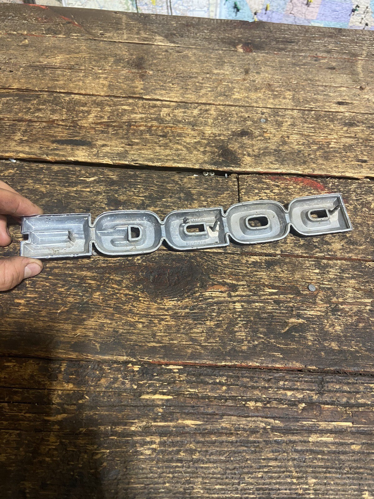 1ST GEN DODGE HOOD EMBLEM BADGE 1989 - 1993 RAM 250 350 CUMMINS 4357050