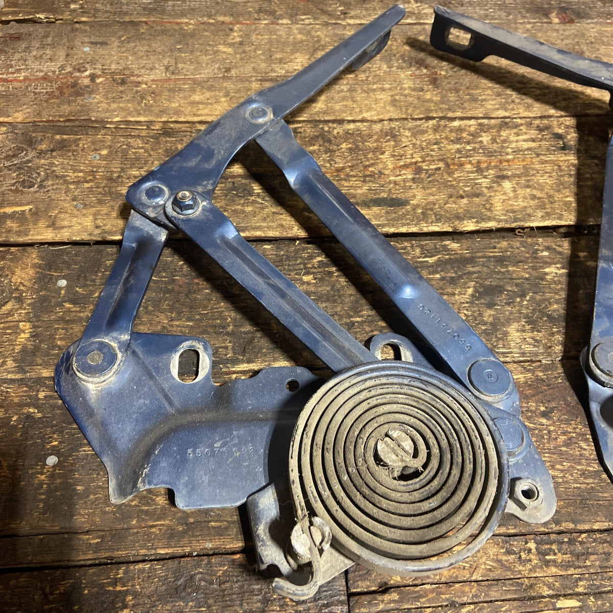 HOOD HINGES 1994-2002 DODGE RAM 1500 2500 3500 TRUCKS 2ND GEN BLUE