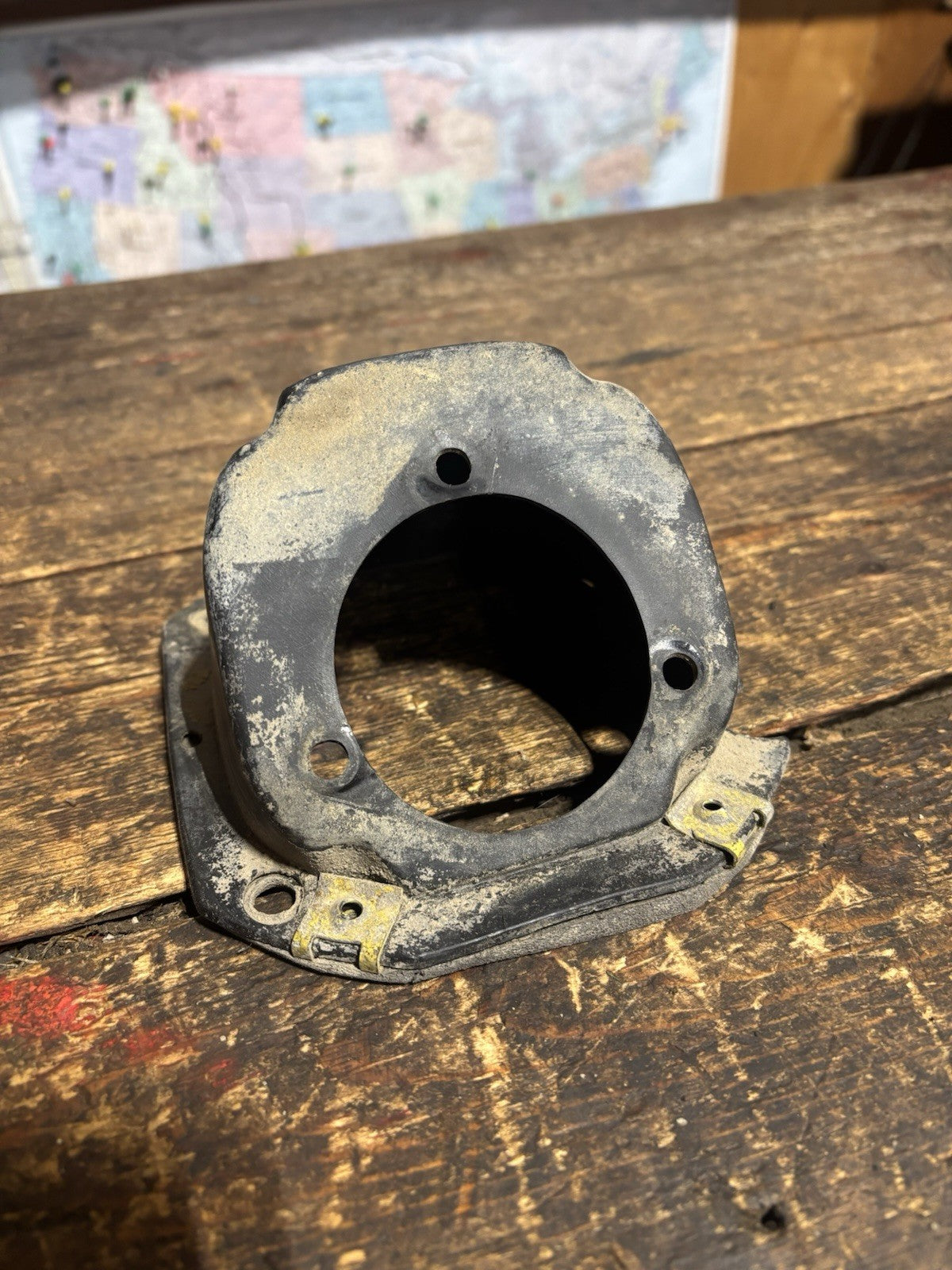 1981-1993 Dodge Ram 150 250 350 1st gen cummins Fuel Filler Bezel  P/N 4185529