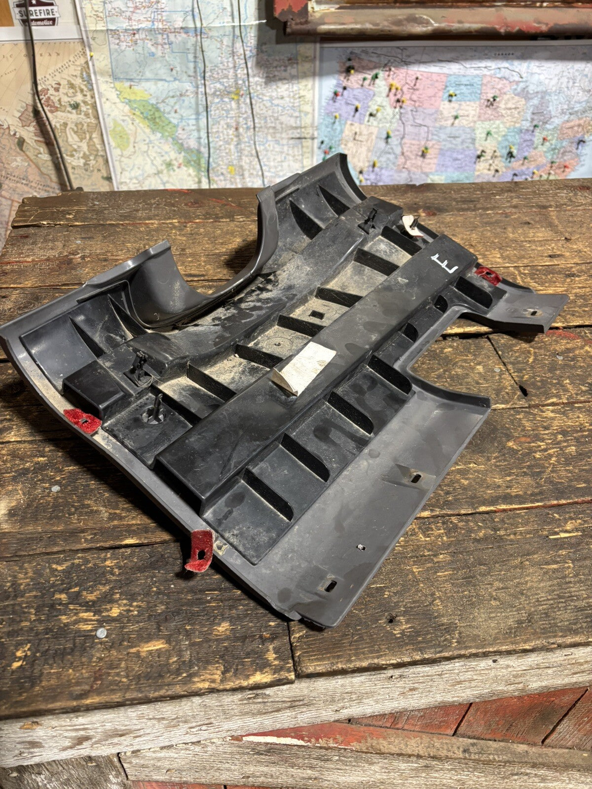 1998-2001 Dodge Ram TRUCKS Lower Dash Steering Column Cover LIGHT GREY