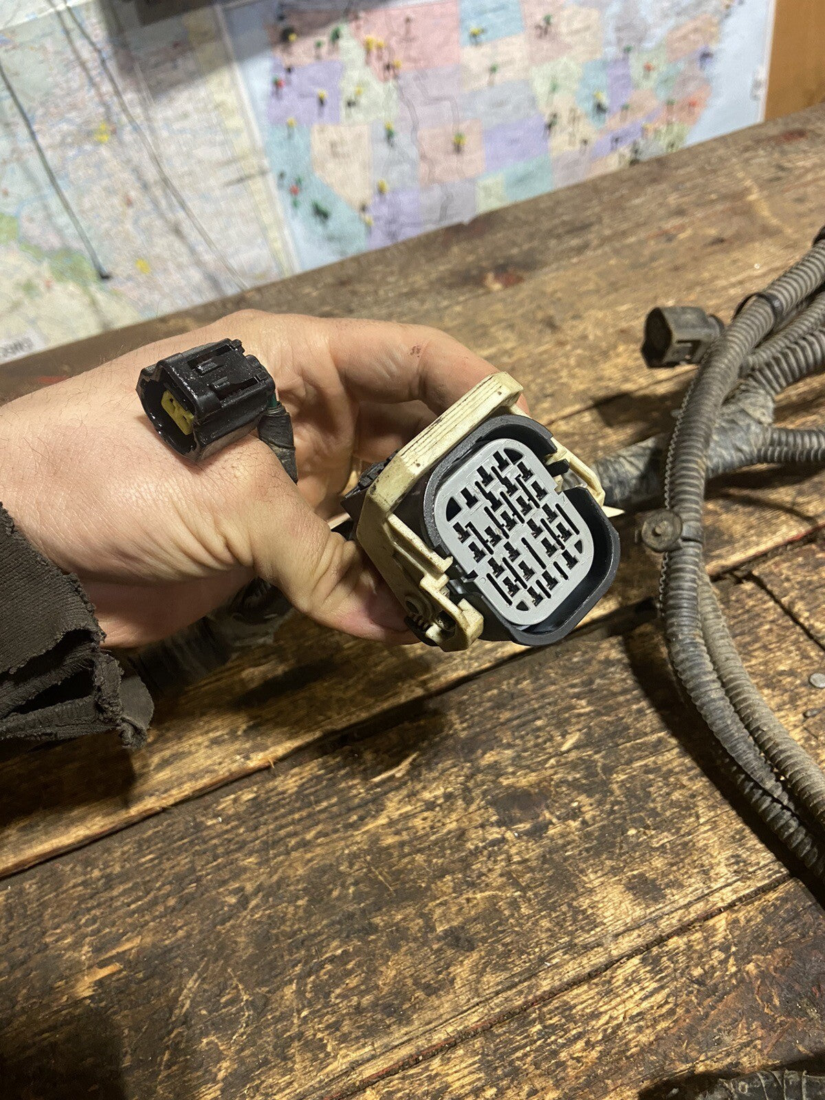 2007 .5 2008 DODGE RAM  6.7 CUMMINS AUTO TRANSMISSION WIRING HARNESS 04801410AE