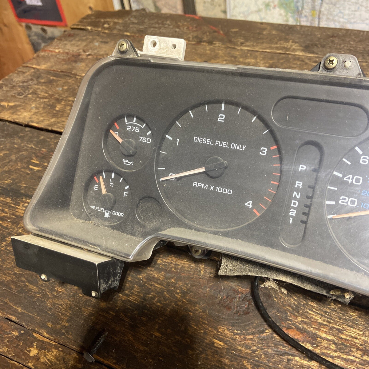 1994 - 1997 DODGE RAM 2500 3500 CUMMINS INSTRUMENT GAUGE CLUSTER 269KMS 56020114