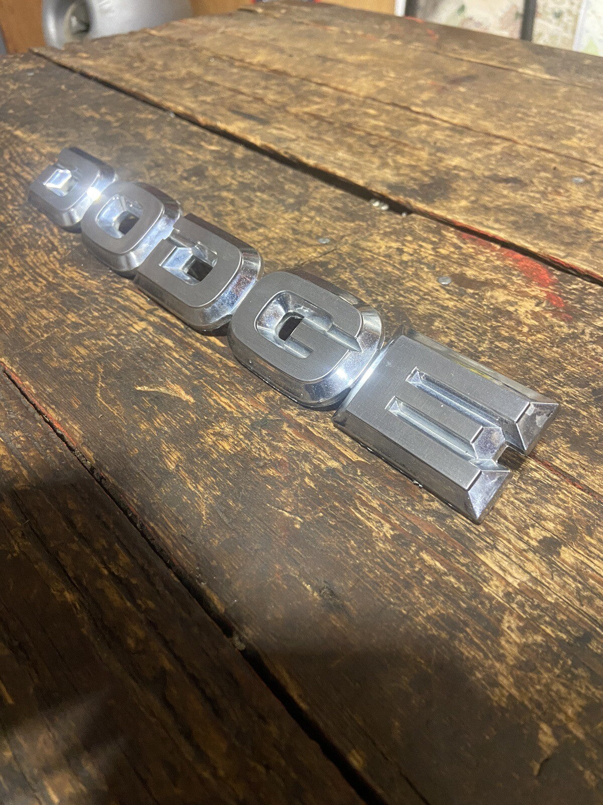 1ST GEN DODGE HOOD EMBLEM BADGE 1989 - 1993 RAM 250 350 CUMMINS 4357050