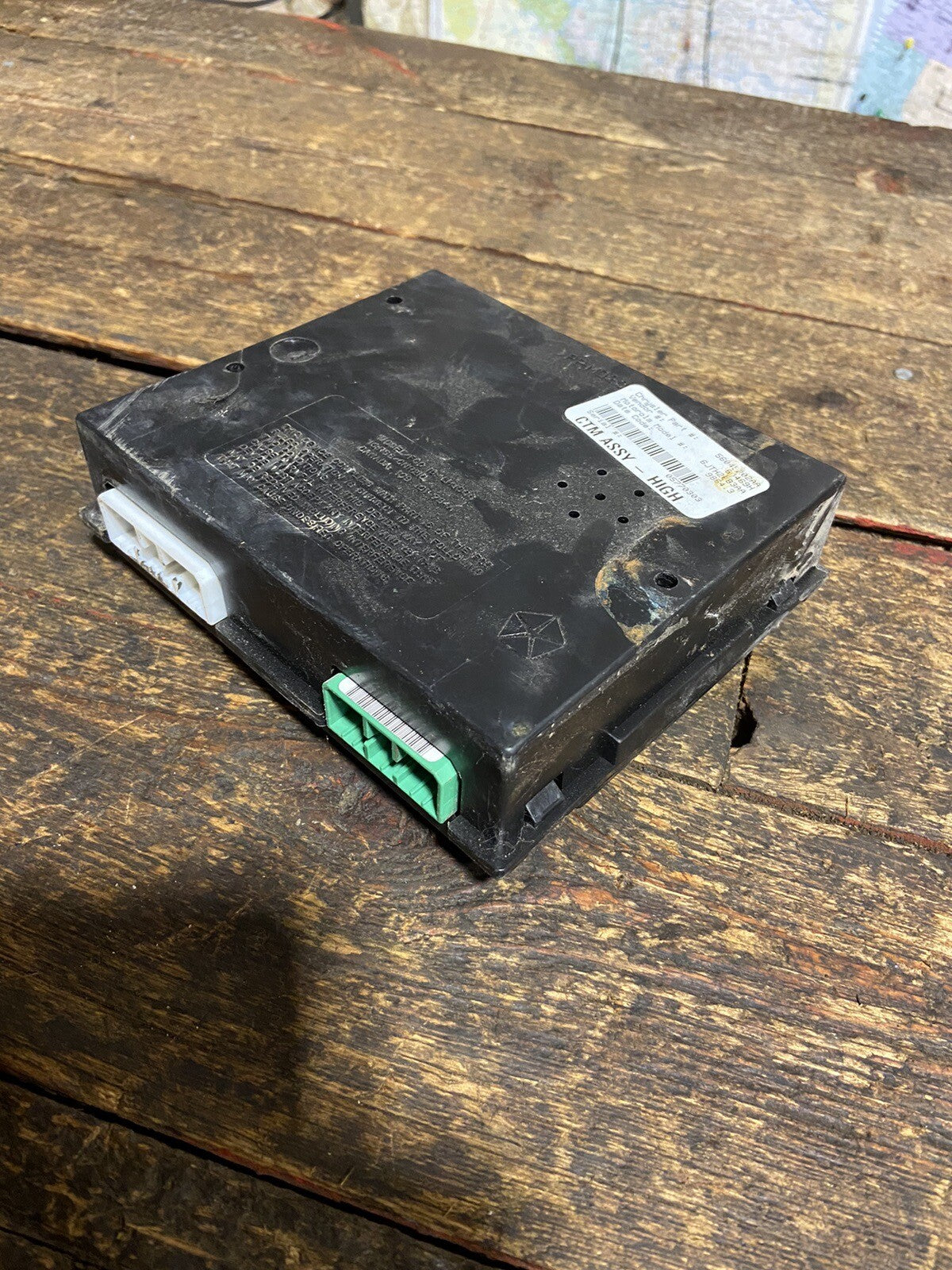 1998 DODGE RAM 2500 3500 CENTRAL TIMING MODULE CTM BODY CONTROL MODULE 56045202