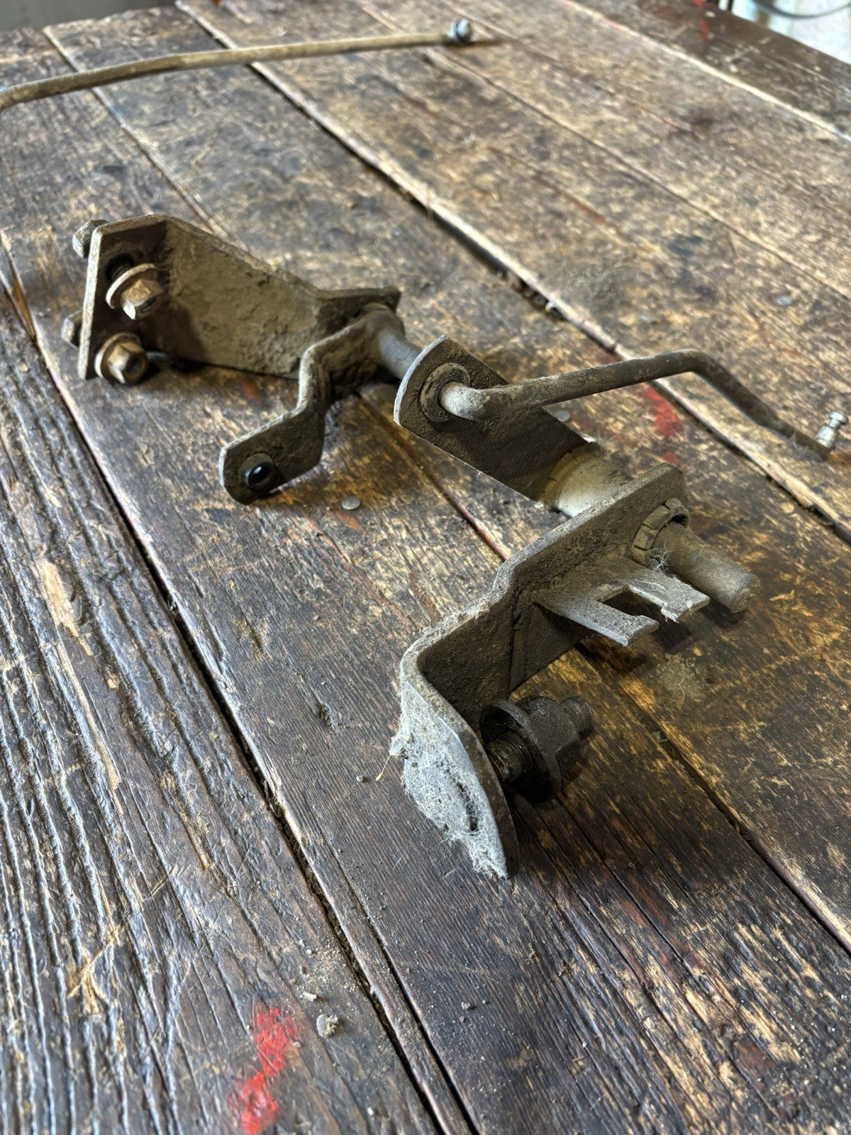 1989 - 1993 1ST GEN DODGE RAM 250 350 AUTOMATIC GEAR SHIFTER LINKAGE FRAME-TRANS