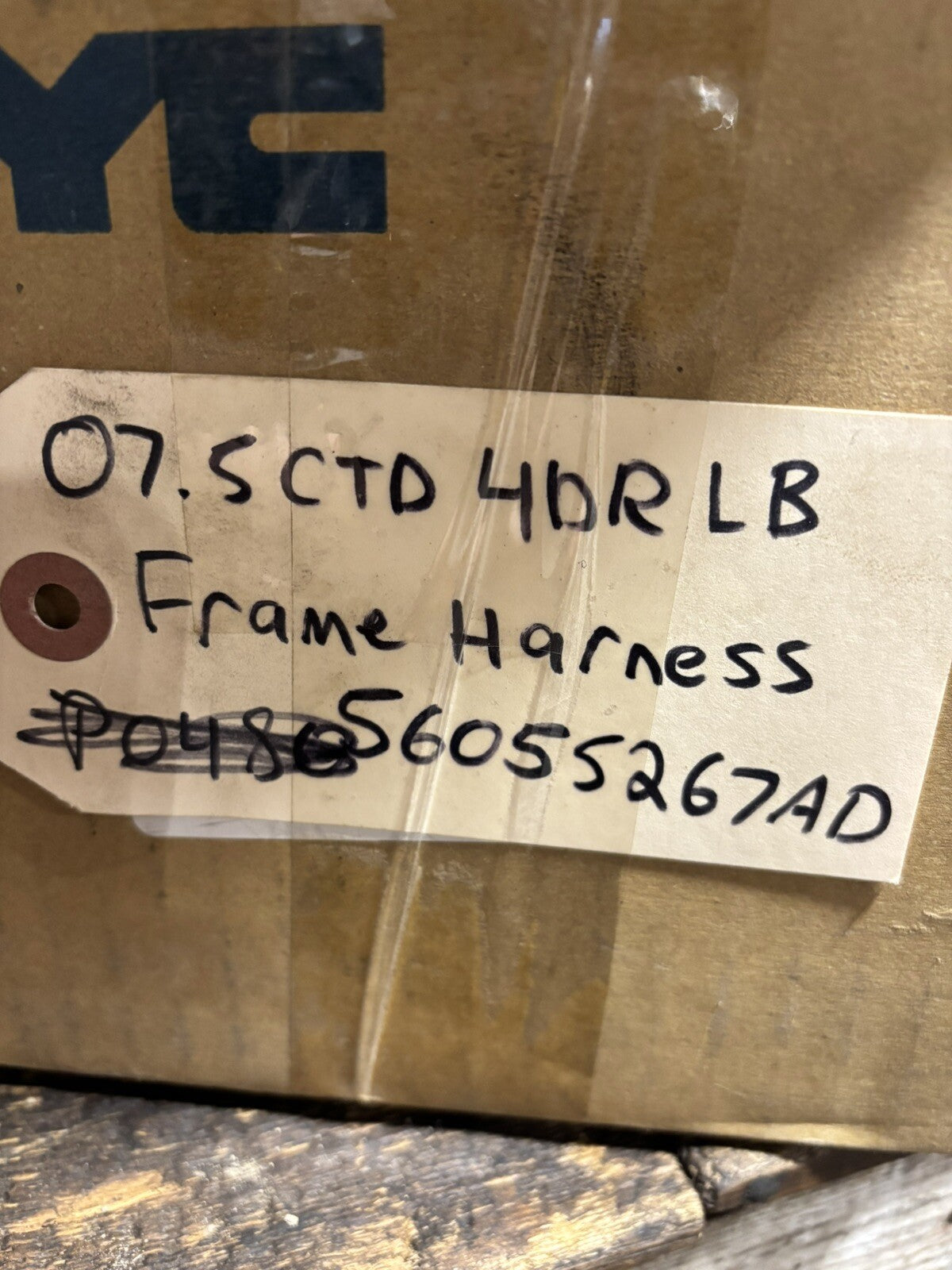 2007 .5 2008 RAM 2500 3500 FRAME CHASSIS WIRING HARNESS 4DOOR LONGBOX 56055267ad