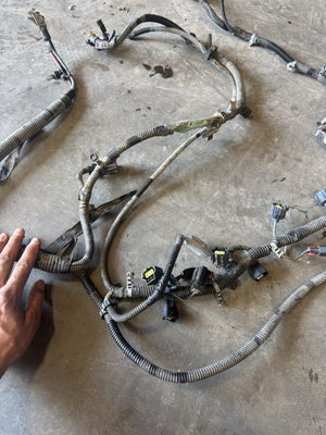 2008 DODGE RAM 1500 5.7L HEMI AUTOMATIC COMPLETE ENGINE HARNESS 04801590AE