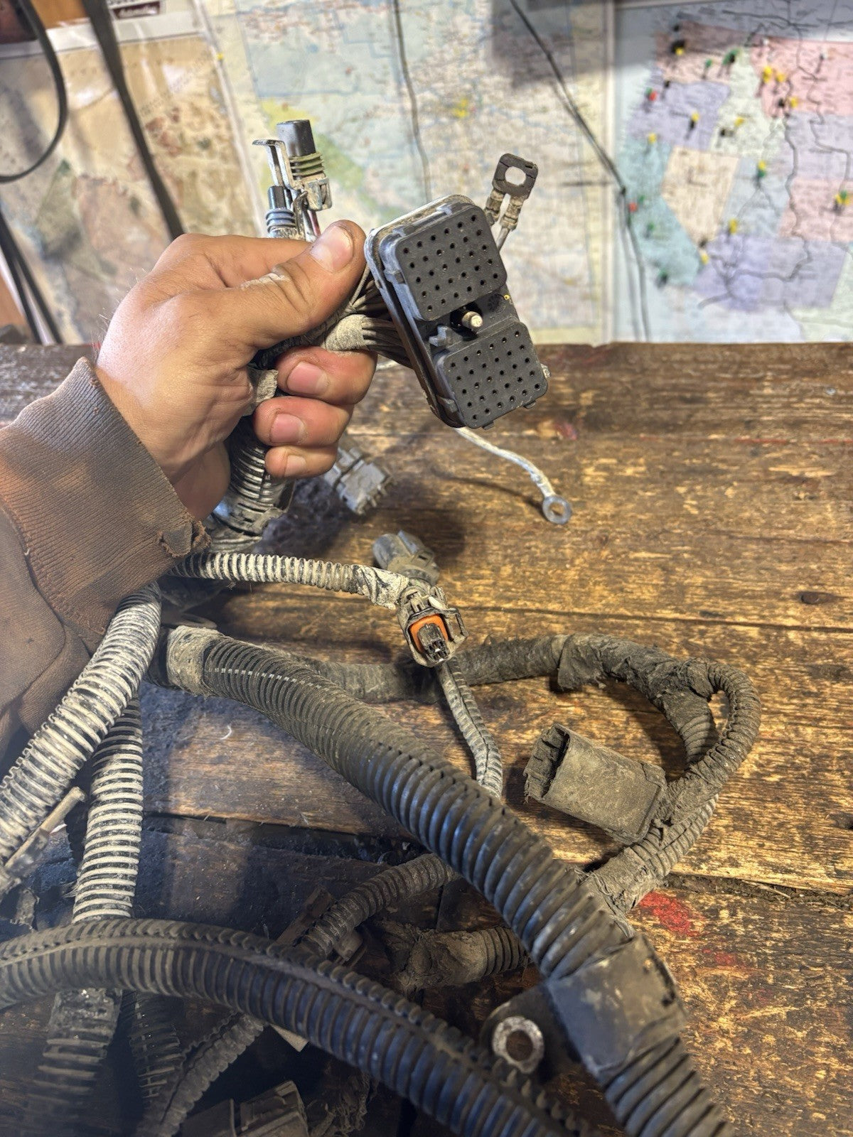 2005 DODGE RAM CUMMINS ENGINE WIRING HARNESS 3972347