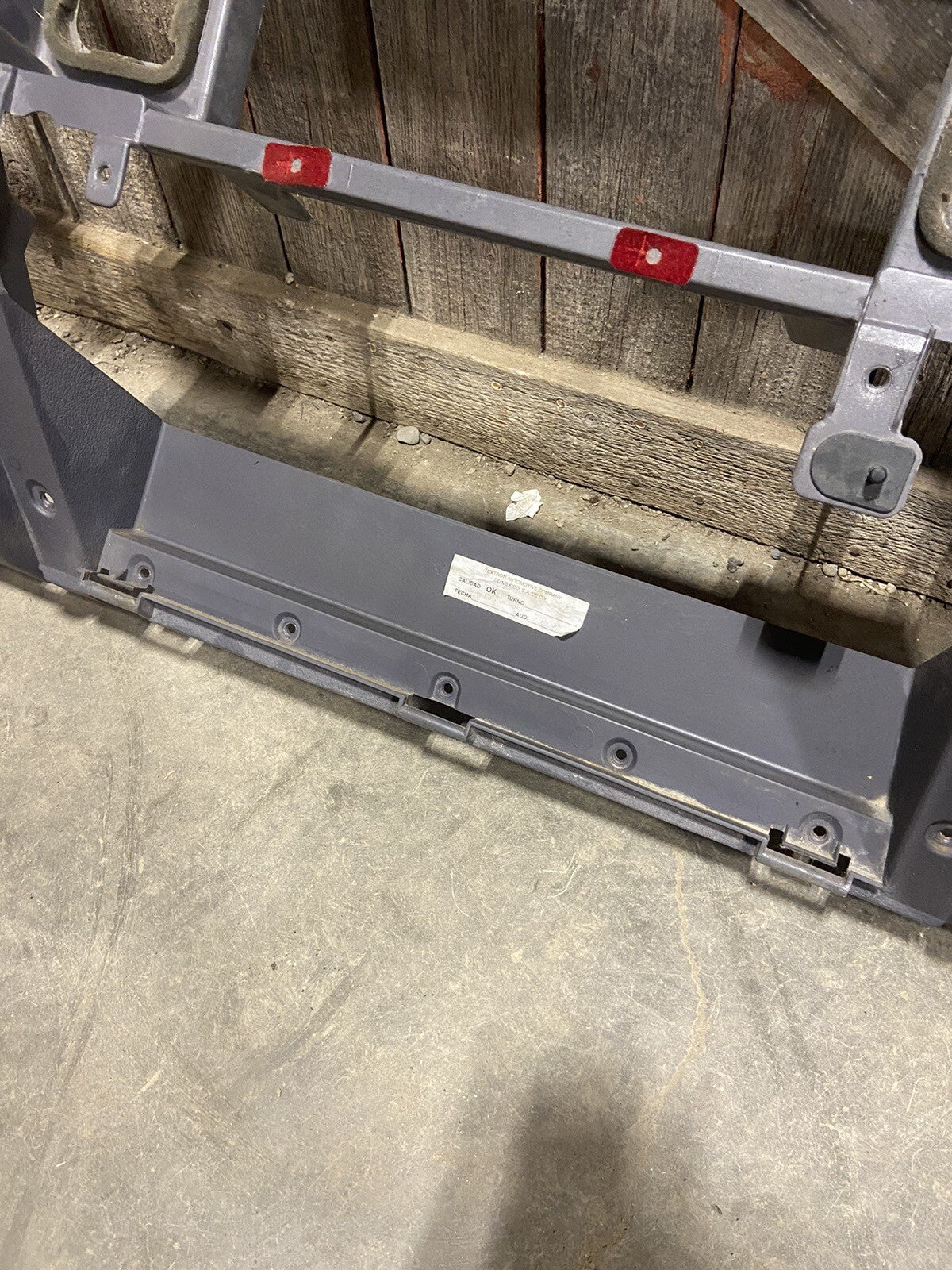 1998 DODGE RAM 2500 3500 LIGHT MIST GREY DASH CORE LOWER STRUCTURE